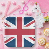 The Union Jack British Flag ペーパープレート (パーティー)