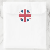 The Union Jack British Flag ラウンドシール (バッグ)