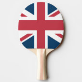 The Union Jack British Flag 卓球ラケット (裏面)