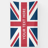 The Union Jack British Flag 横断幕 (縦)