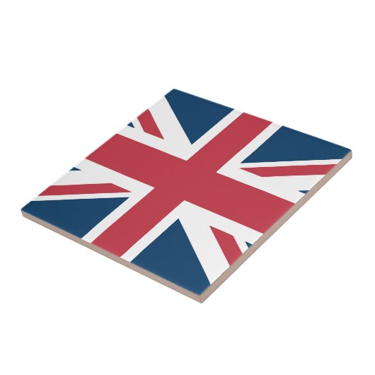 The Union Jack British Flag Ceramic Tile タイル (側面)