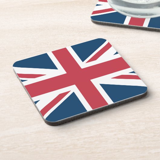 The Union Jack British Flag Coaster コースター (左側)