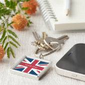The Union Jack British Flag Keychain  キーホルダー (側面)