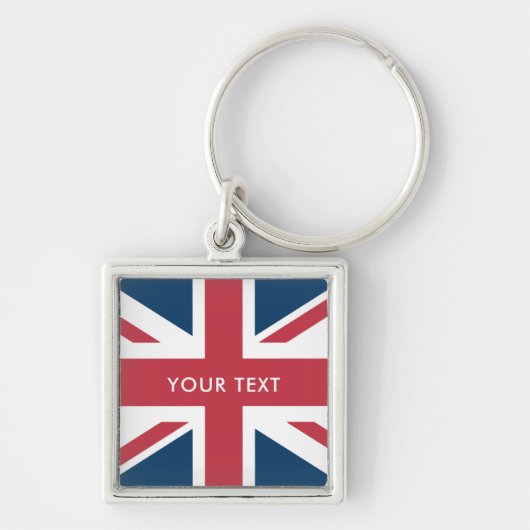 The Union Jack British Flag Keychain  キーホルダー (正面)