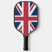 The Union Jack British Flag Pickleball Paddle ピックルボールラケット (裏面)