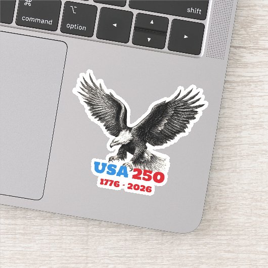 The United States 250th Anniversary Bald Eagle シール (詳細)