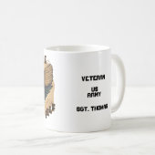 The United States Air Force Service Member コーヒーマグカップ (正面右)