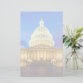 The United States Capitol at blue hour 便箋 (スタンド正面)