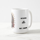 The United States Military Bold Eagle "Retired" コーヒーマグカップ (正面右)
