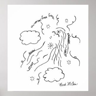 The Universal Free Fall Poster ポスター
