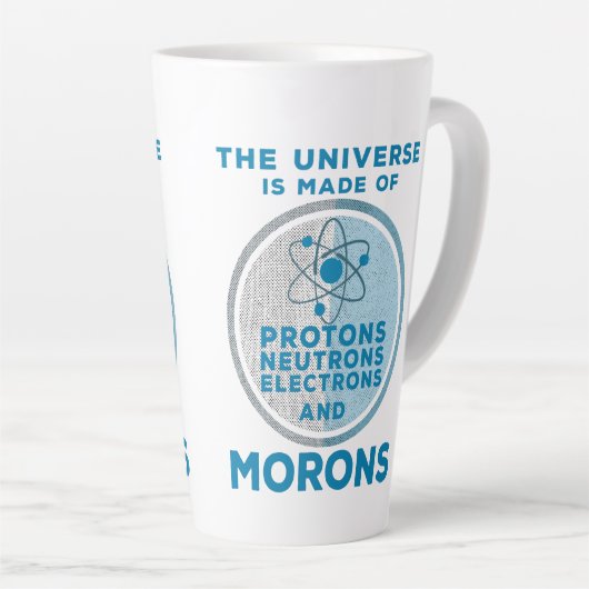 The Universe is made of morons カフェラテマグ (右アングル)