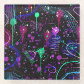 The Universe is Wide ガラスコースター (正面)