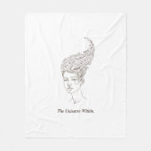 The Universe Within Minimalist Fleece Blanket - Ce フリースブランケット (正面)
