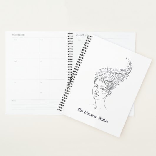 The Universe Within Minimalist Planner - Celestial プランナー手帳 (ディスプレー)