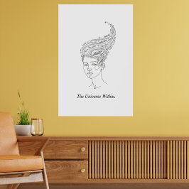 The Universe Within Minimalist Poster - Celestial  ポスター