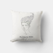The Universe Within Minimalist Throw Pillow - Cele クッション (正面)