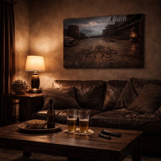 The Unmanned Deck — Pirate Ship Scene ポスター