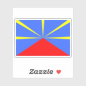 The unofficial flag of Réunion, Lö Mahavéli (2003) シール (シート)