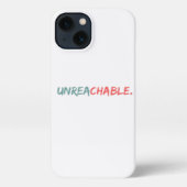 The Unreachable Signature Design: iPhoneケース (裏面)