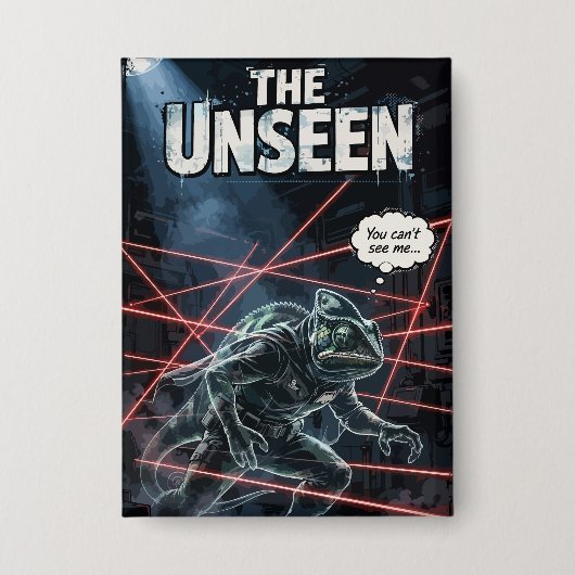 The Unseen 缶バッジ (正面)