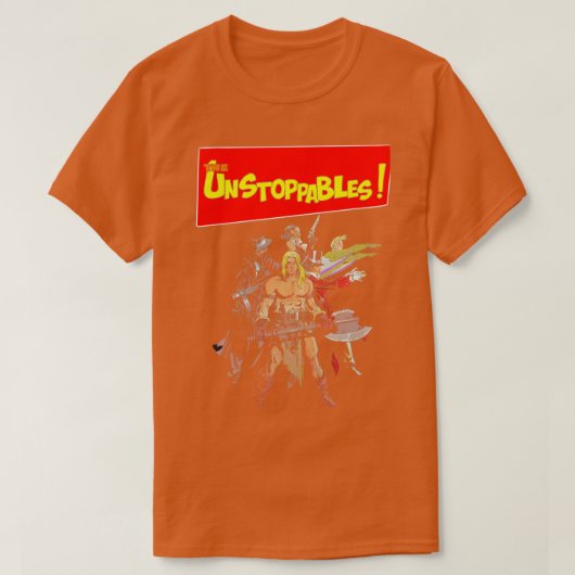The Unstoppables Tシャツ (デザイン正面)