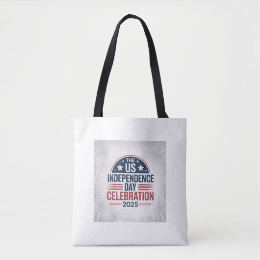 The US independence day tole bag 2025 トートバッグ (正面)
