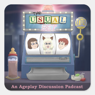 The Usual Bet Cover Sticker 2023-2024 スクエアシール