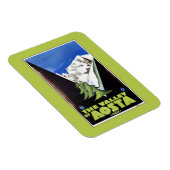 The Valley of Aosta Italy Alps旅行ポスター マグネット (右側)