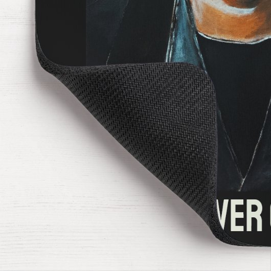 The Vampire Painting by Alfred Fox マウスパッド (コーナー)