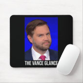 The Vance Glance - おもしろい Jd Vance マウスパッド (マウス)