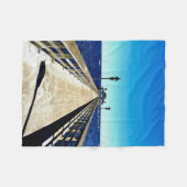 The Vanishing Point フリースブランケット (正面(横))