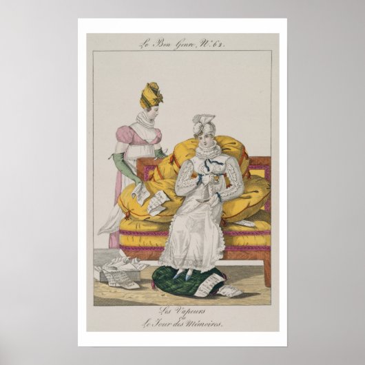 The Vapours or The Accounts Day, plate 62 from 'Le ポスター (正面)