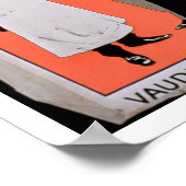 The Vaudevilleでの「A Night Out」の広告 ポスター (角)