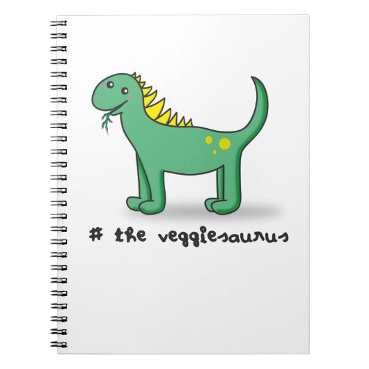 the veggiesaurus ノートブック (正面)