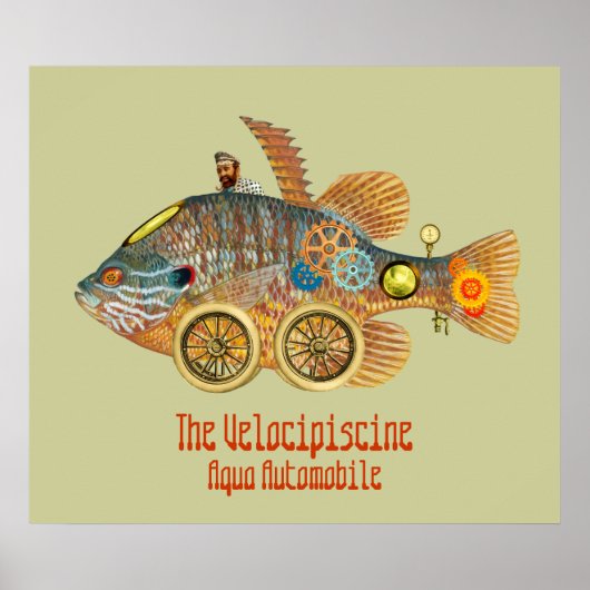 The Velocipiscine ～アクア自動車 ポスター (正面)