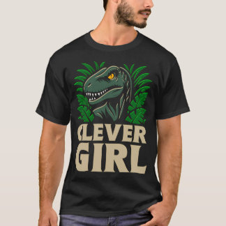 The Velociraptor Clever Girl Quote Tシャツ