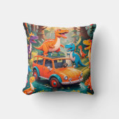 The Velociraptors Family Vacation クッション (正面)