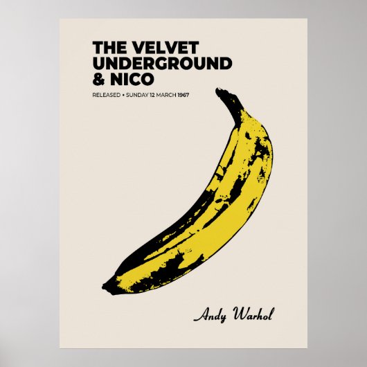 The Velvet Underground & Nico ポスター (正面)