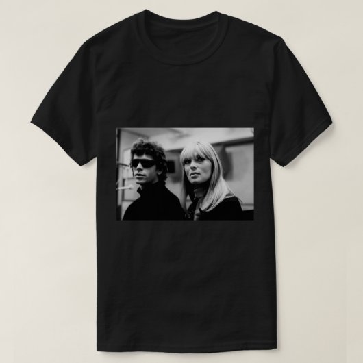 The Velvet Underground - Nico and Lou Reed Classic Tシャツ (デザイン正面)