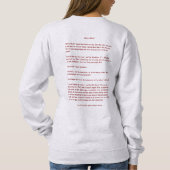 The Velveteen Rabbit – 何実在だ- Sweatshirt スウェットシャツ (裏面)