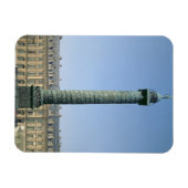 The Vendome Column、bas-Options記録レリーフ、 浮き彫り付き昼寝 マグネット (横)