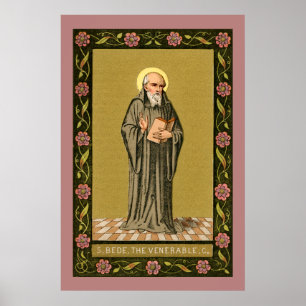 The Venerable Bede Preaching (P 008) ポスター