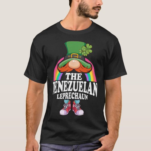 The Venezuelan Leprechaun St Patricks Day Costume Tシャツ (正面)