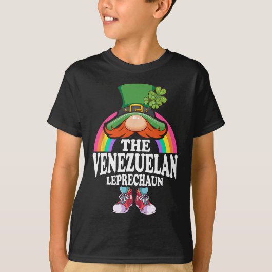 The Venezuelan Leprechaun St Patricks Day Costume Tシャツ (正面)
