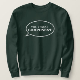 The Verbal Component Sweatshirt - Green スウェットシャツ