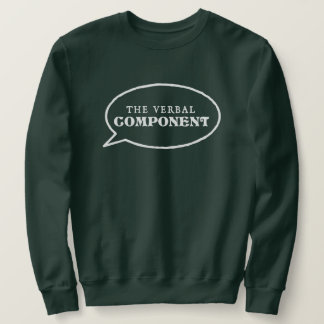 The Verbal Component Sweatshirt - Green スウェットシャツ