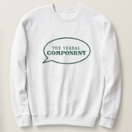 The Verbal Component Sweatshirt - Light Gray スウェットシャツ