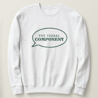 The Verbal Component Sweatshirt - Light Gray スウェットシャツ