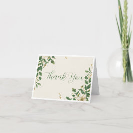 The Verdant Garden Botanical Thank You Card サンキューカード
