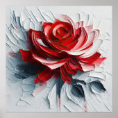 The Versatility of Blooming Roses in Art ポスター (正面)